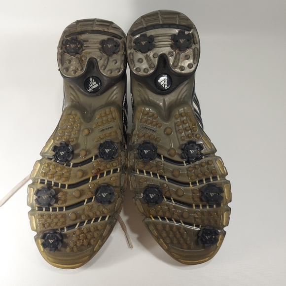 Adidas Powerband Chassis AdiPrene Black White Mens Golf Shoes Size 11.5 - Picture 11 of 12